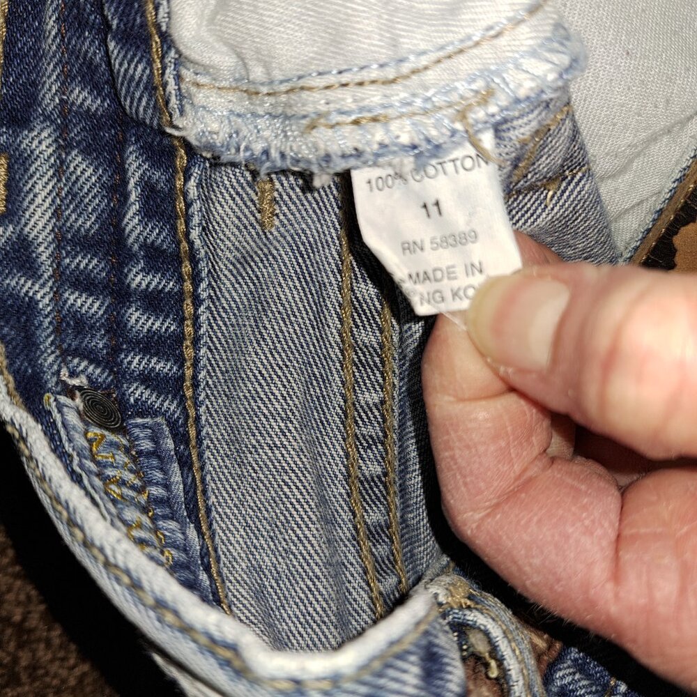 Vintage Lawman World Class High Rise Denim Jeans, 80's size 11 - Picture 2 of 10